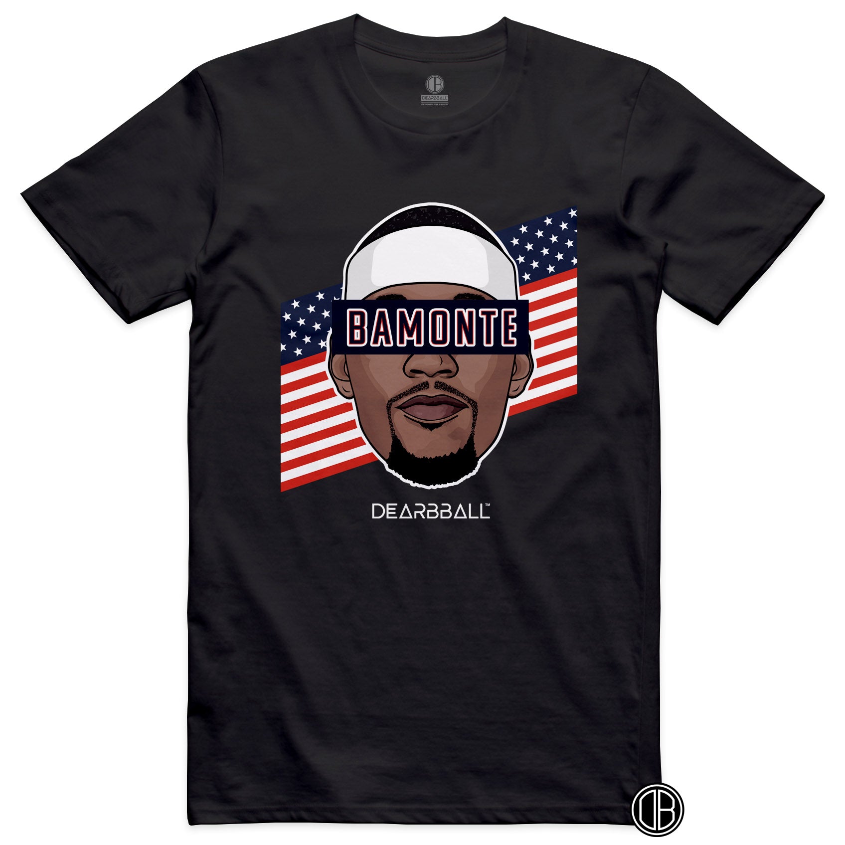 DearBBall T-Shirt - BAMONTE USA Stripes Edition