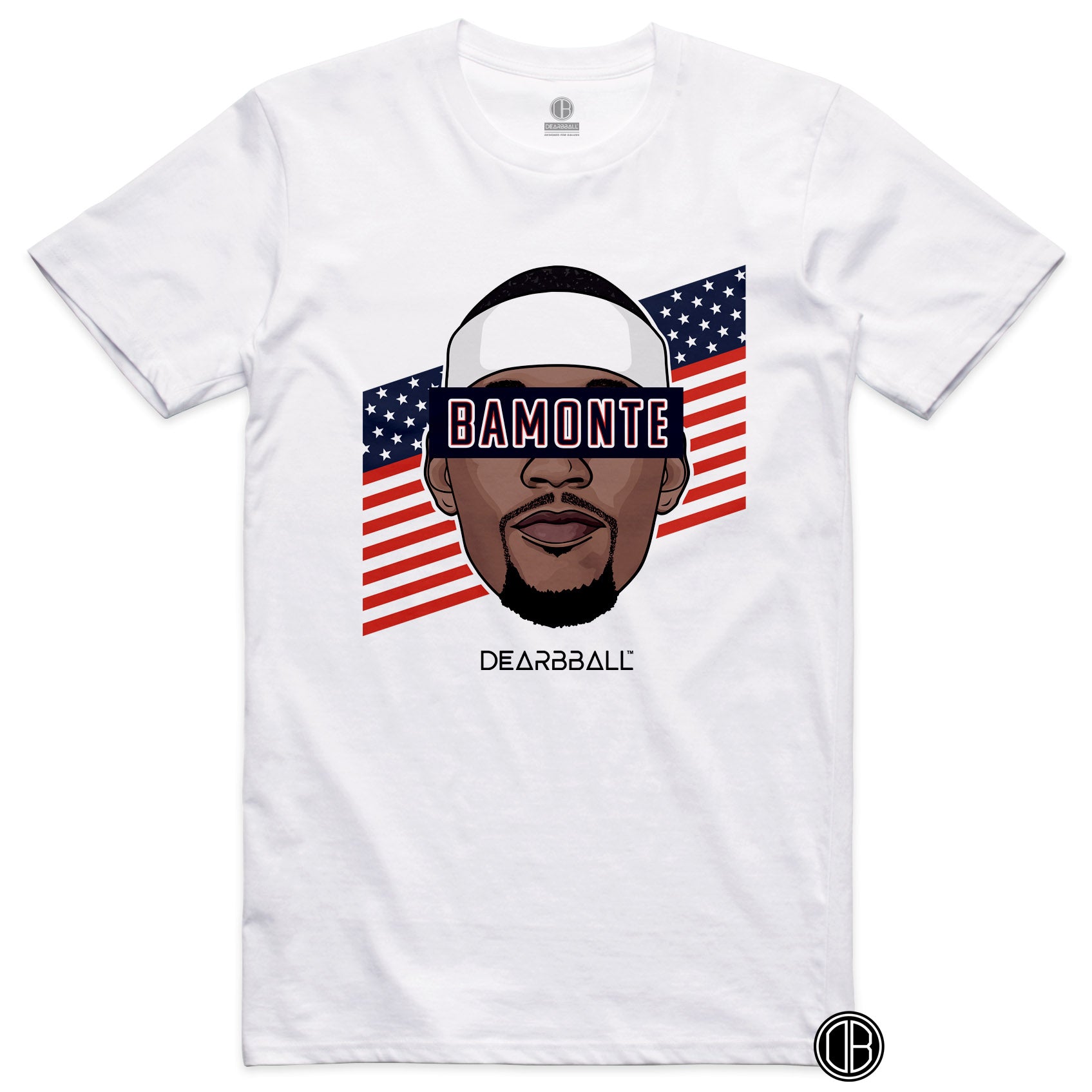 DearBBall T-Shirt - BAMONTE USA Stripes Edition