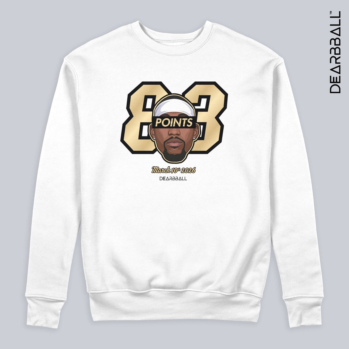 DearBBall T-Shirt - BAM 83 pts Record Edition