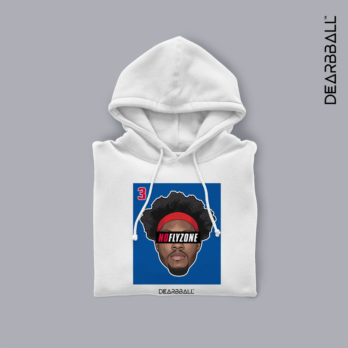 DearBBall 連帽衛衣 - No FlyZone 藍色版