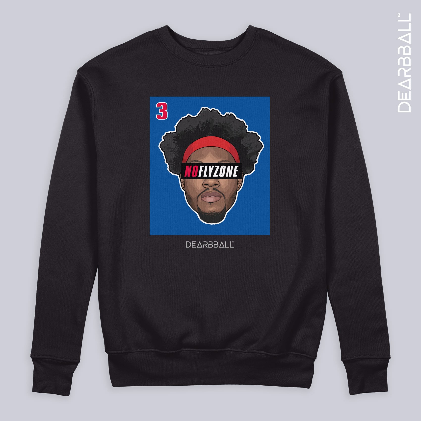 DearBBall Sweatshirt - No FlyZone Blue Edition