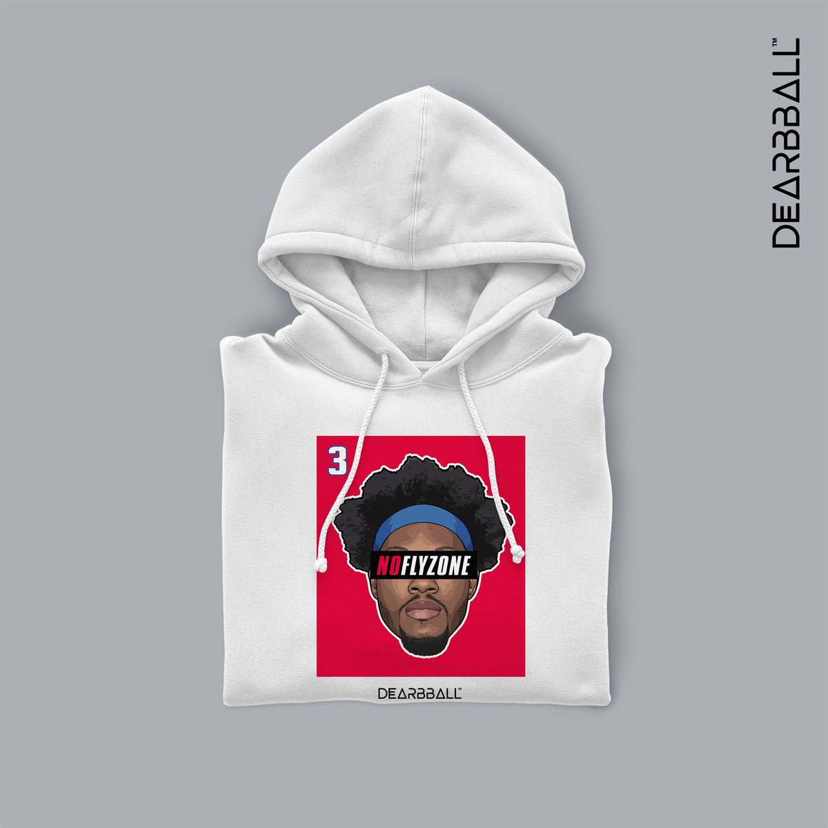 DearBBall 連帽運動衫 - No FlyZone 紅色版