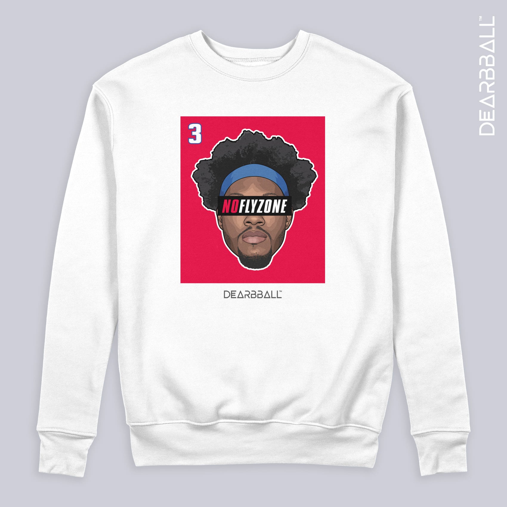 DearBBall Sweatshirt - No FlyZone Red Edition