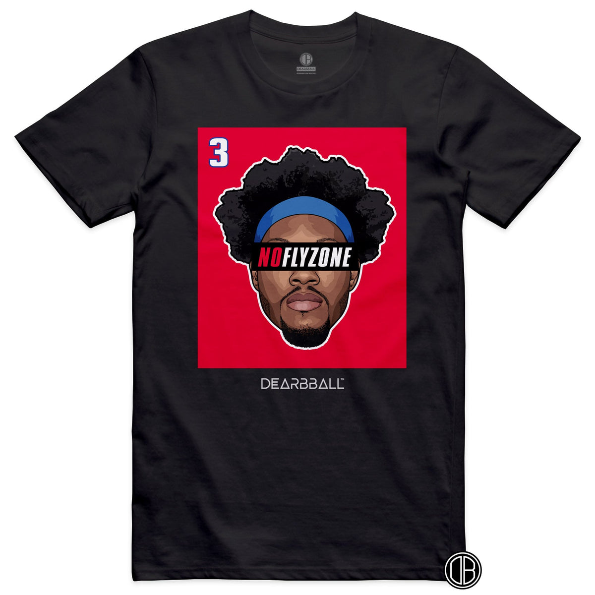 DearBBall T-Shirt - No FlyZone Red Edition