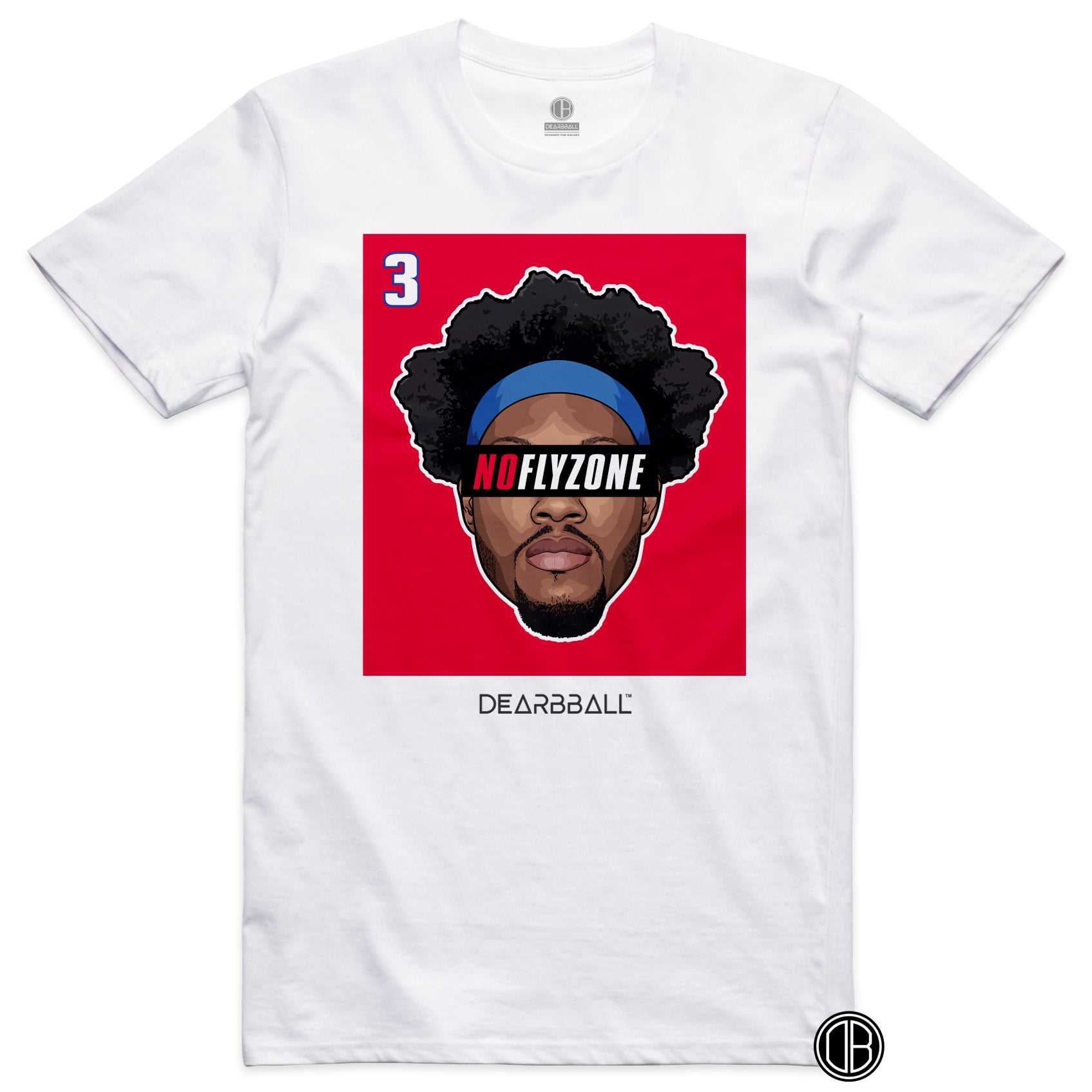 DearBBall T-Shirt - No FlyZone Red Edition