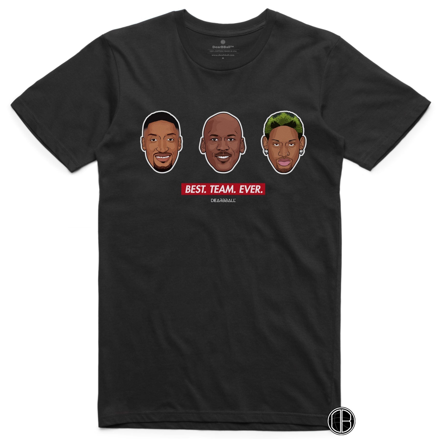 T-Shirt-Scottie-Pippen-Michael-Jordan-Dennis-Rodman-Chicago-Bulls-Dearbball-vetements-marque-france