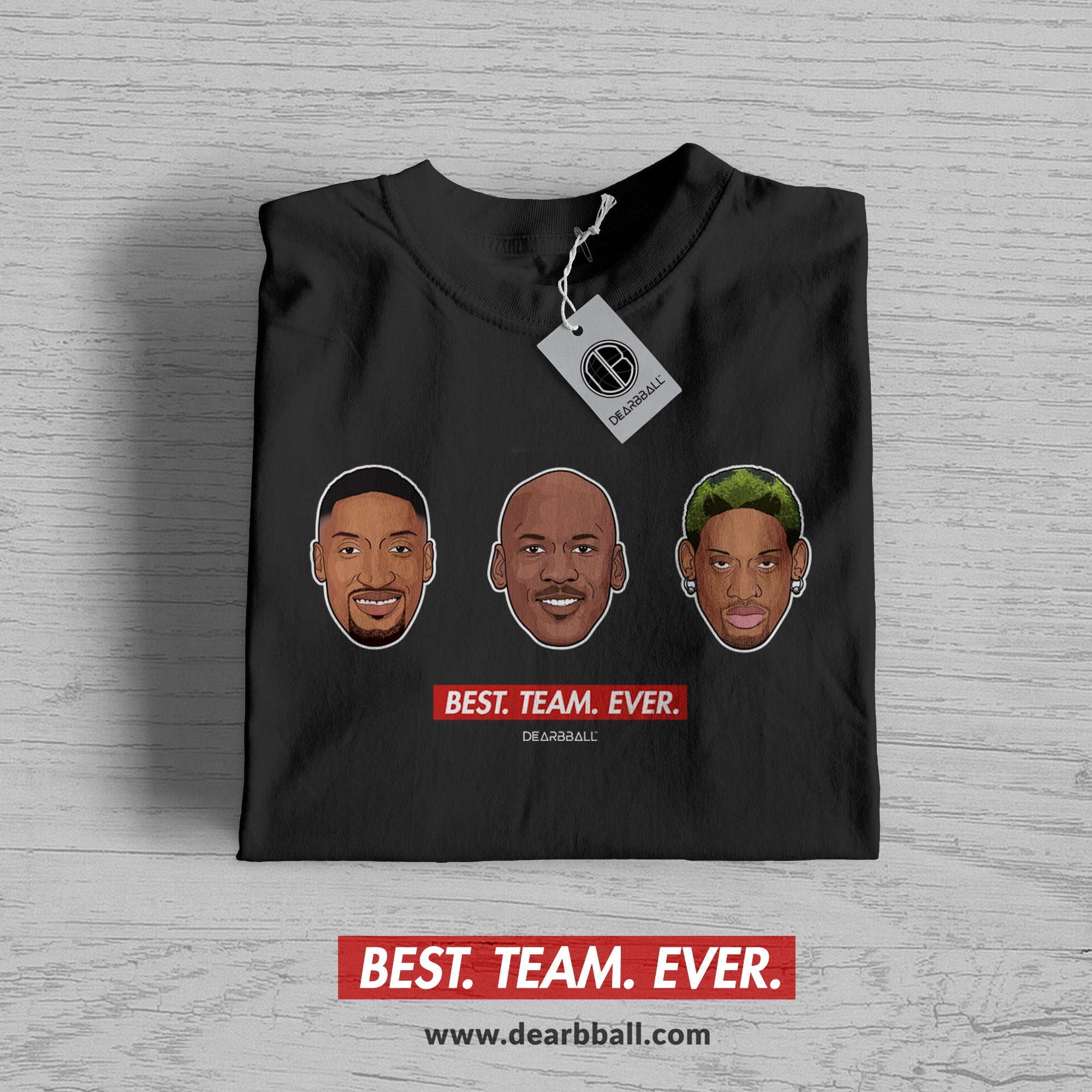 T-shirt DearBBall - Edizione della migliore squadra di sempre