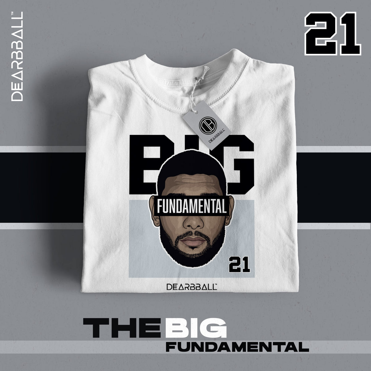 DearBBall T-Shirt - Big Fundamental San Antonio Edition