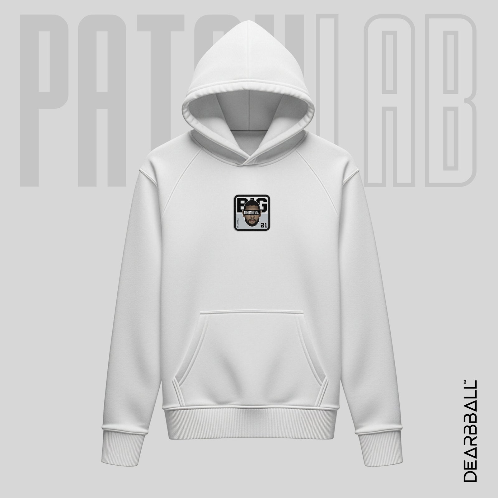 Hettegenser 3/4 Glidelås PatchLab