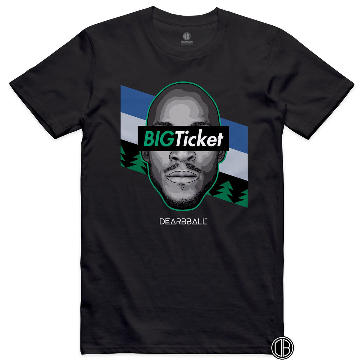 DearBBall T-Shirt - BIGTicket Stripes Edition
