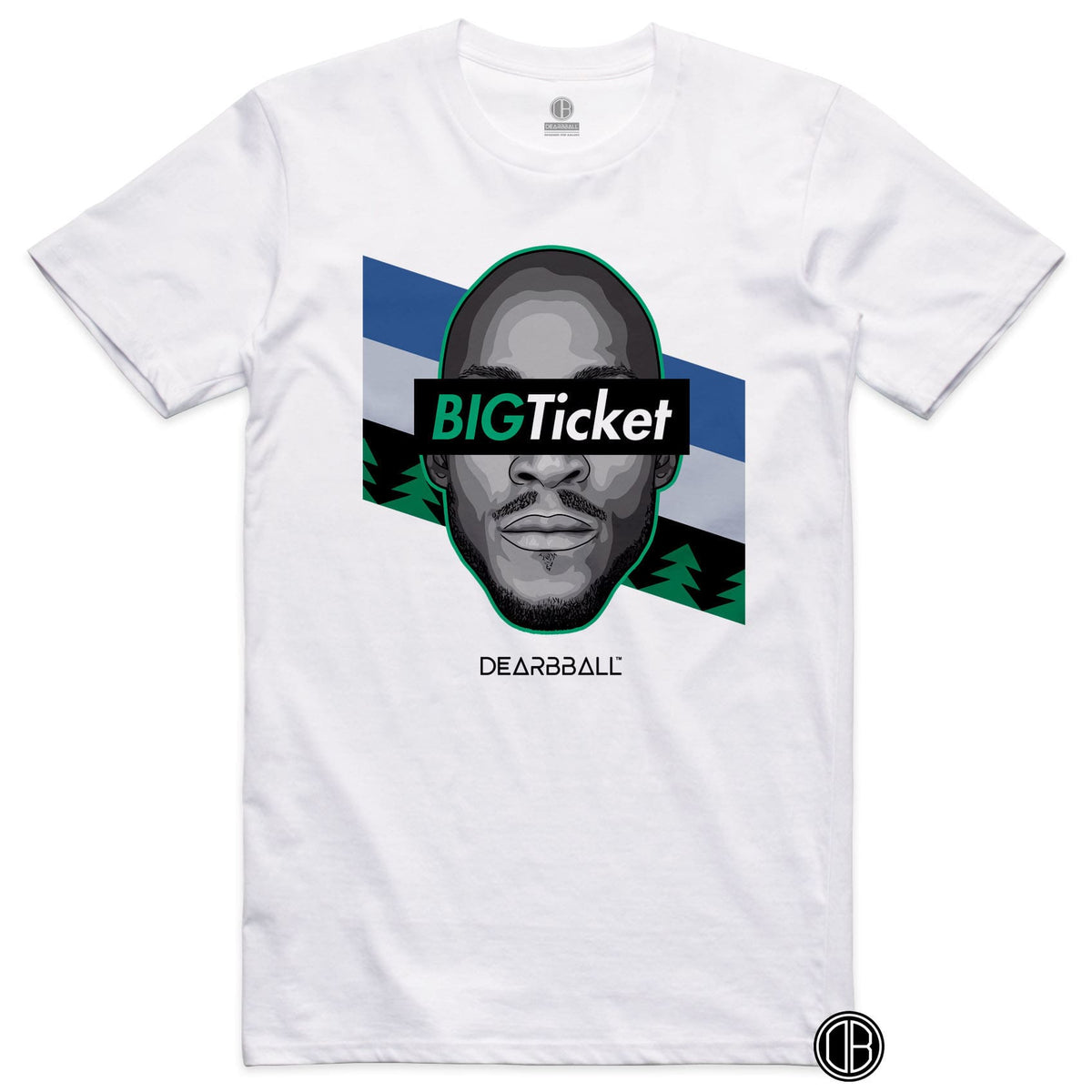 DearBBall T-Shirt - BIGTicket Stripes Edition