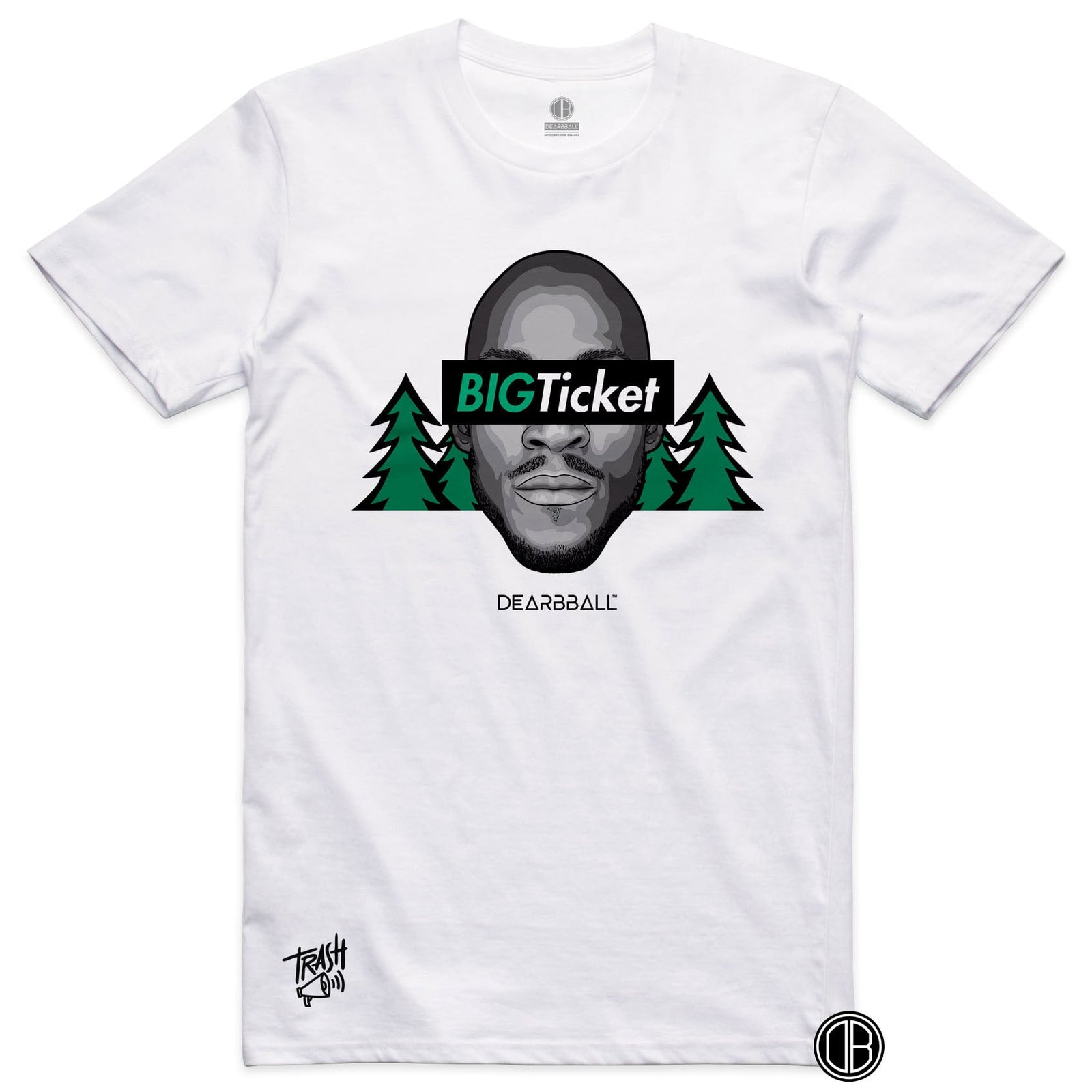 Camiseta Premium DearBBall - Edición Bordado BIGTicket Minnesota Trees Trash 📢