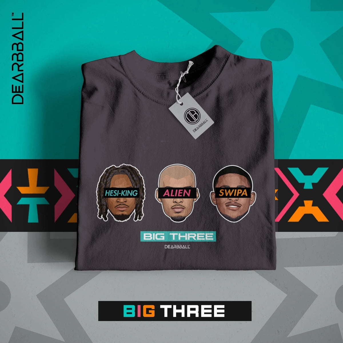 BIG THREE San Antonio Edition - Anthracite