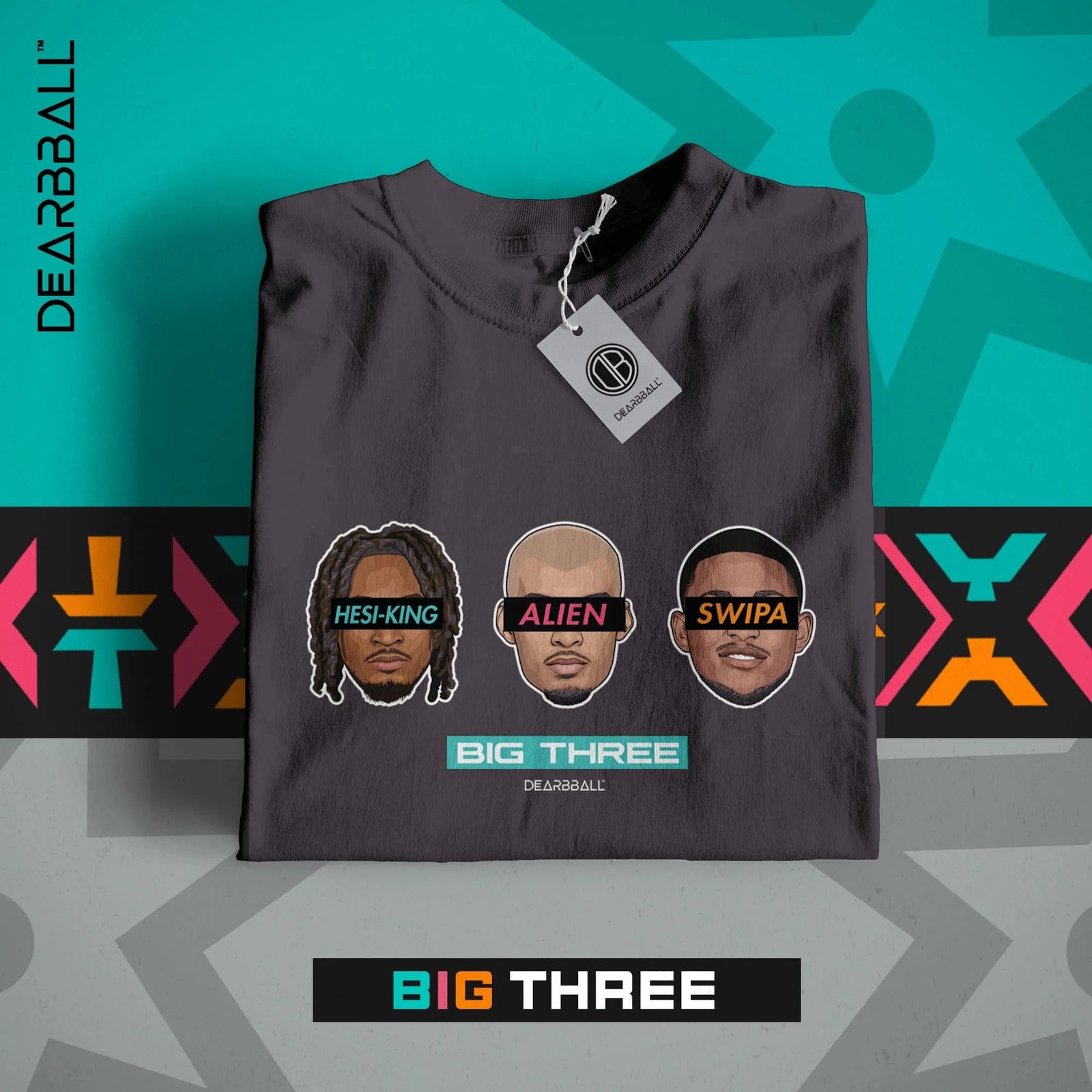 BIG THREE San Antonio Edition - Anthracite
