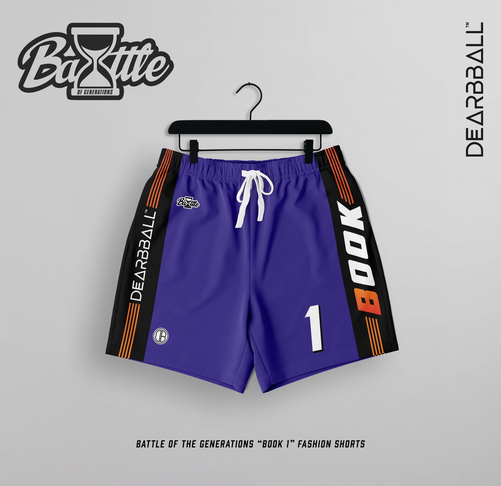 T-shirt Curta DearBBall Ensemble - Edição Premium BOOK VALLEY BOG
