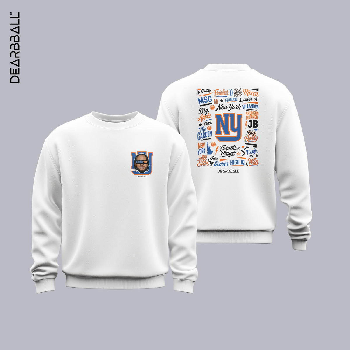 DearBBall Sweat Premium - New York Edição Words Matter