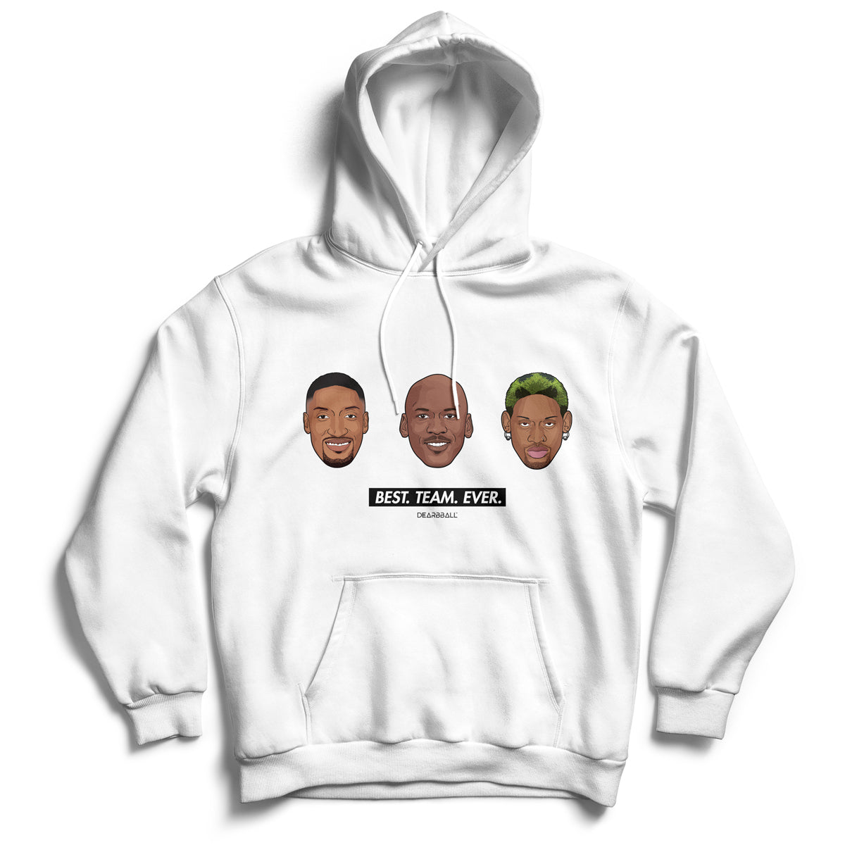 DearBBall Sweat à Capuche - Best Team Ever Edition