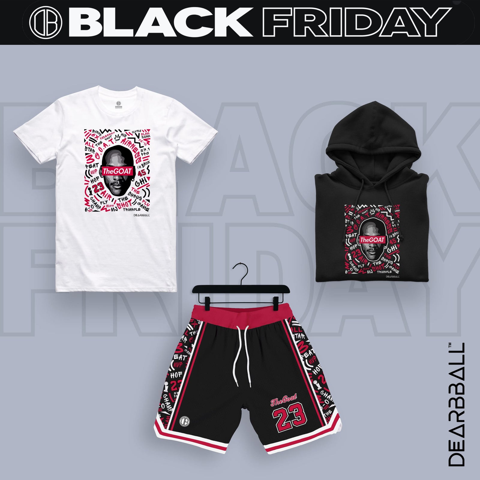 DBB SHORT MESH PREMIUM - THE GOAT WORDS MATTER BEGRENSET UTGAVE