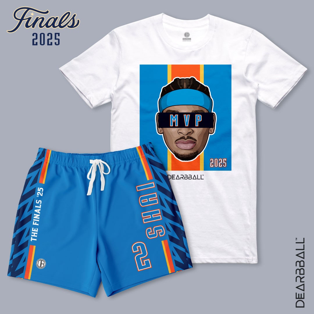 DearBBall Ensemble Short T-Shirt - FINALS SHAI MVP OKC Edition