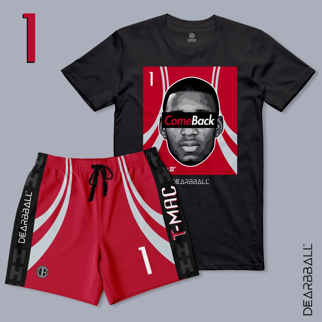 DearBBall Ensemble Short T-Shirt - T-MAC ComeBack Edition