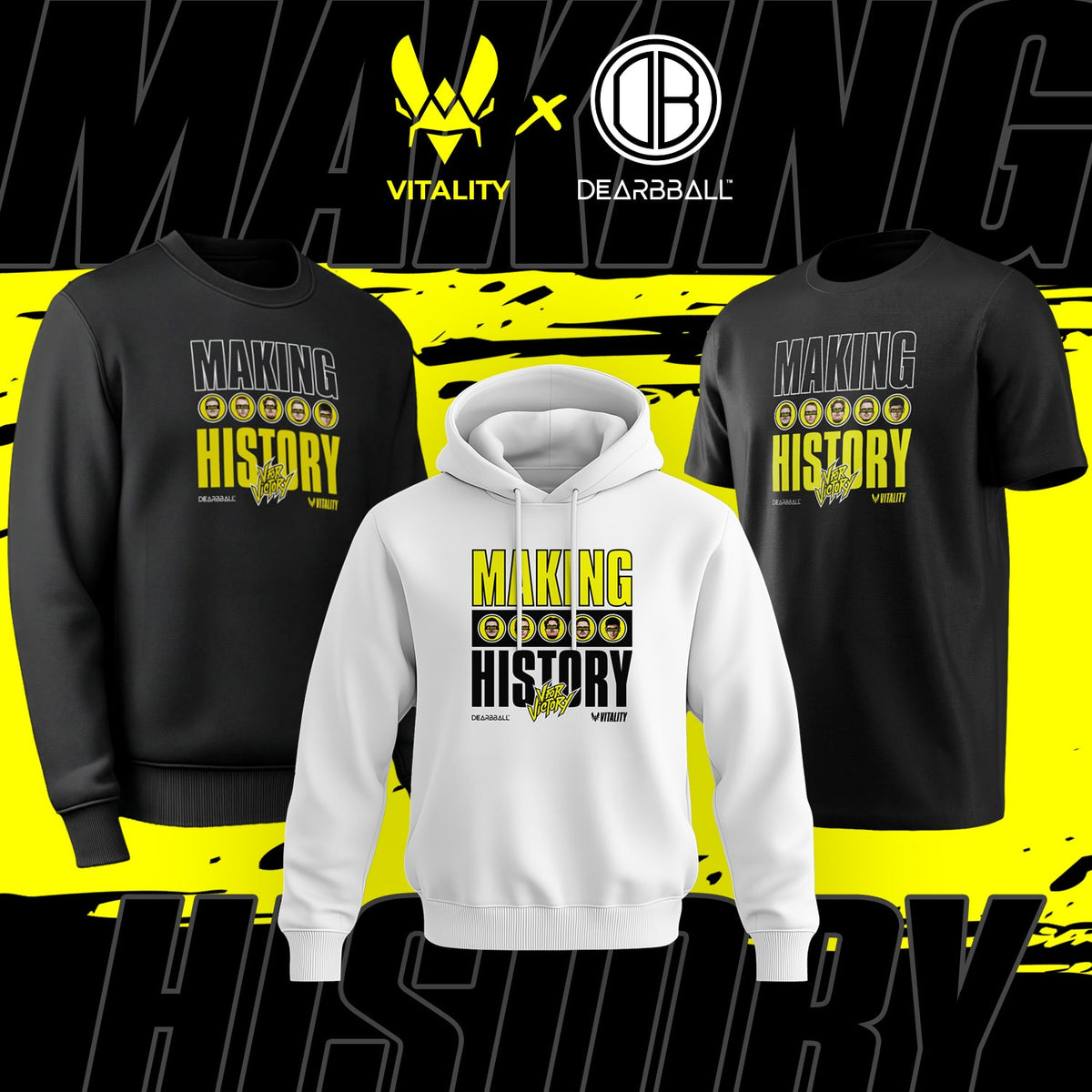 DearBBall T-Shirt - Vitality MAKING HISTORY Edition