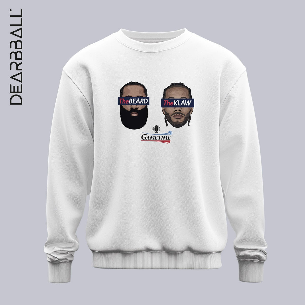 Sweatshirt DearBBall - Duo The BEARD & The KLAW Edição GAMETIME