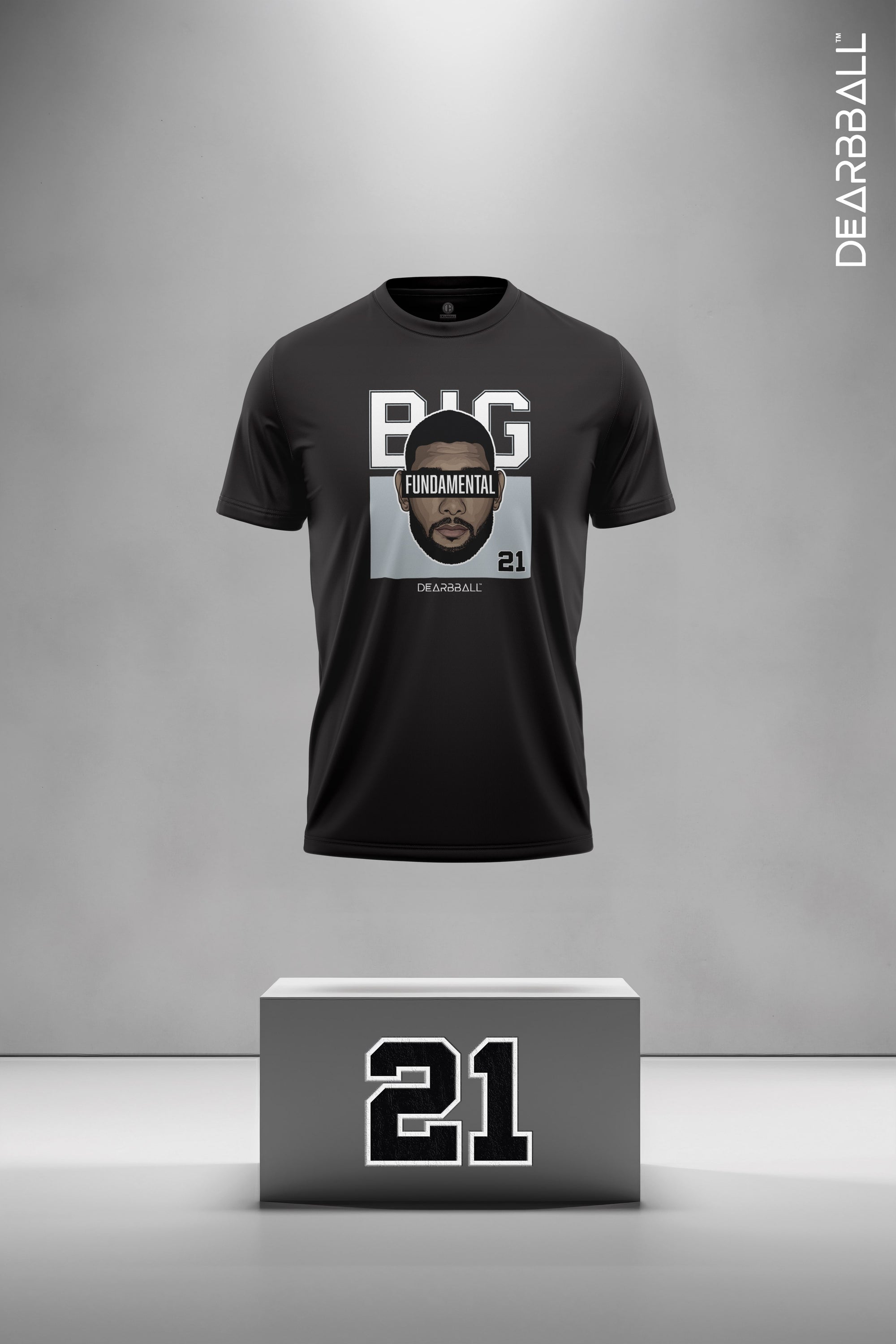 DearBBall Pack 2 T-Shirts - BIG FUNDAMENTAL Legends Playoffs Edition