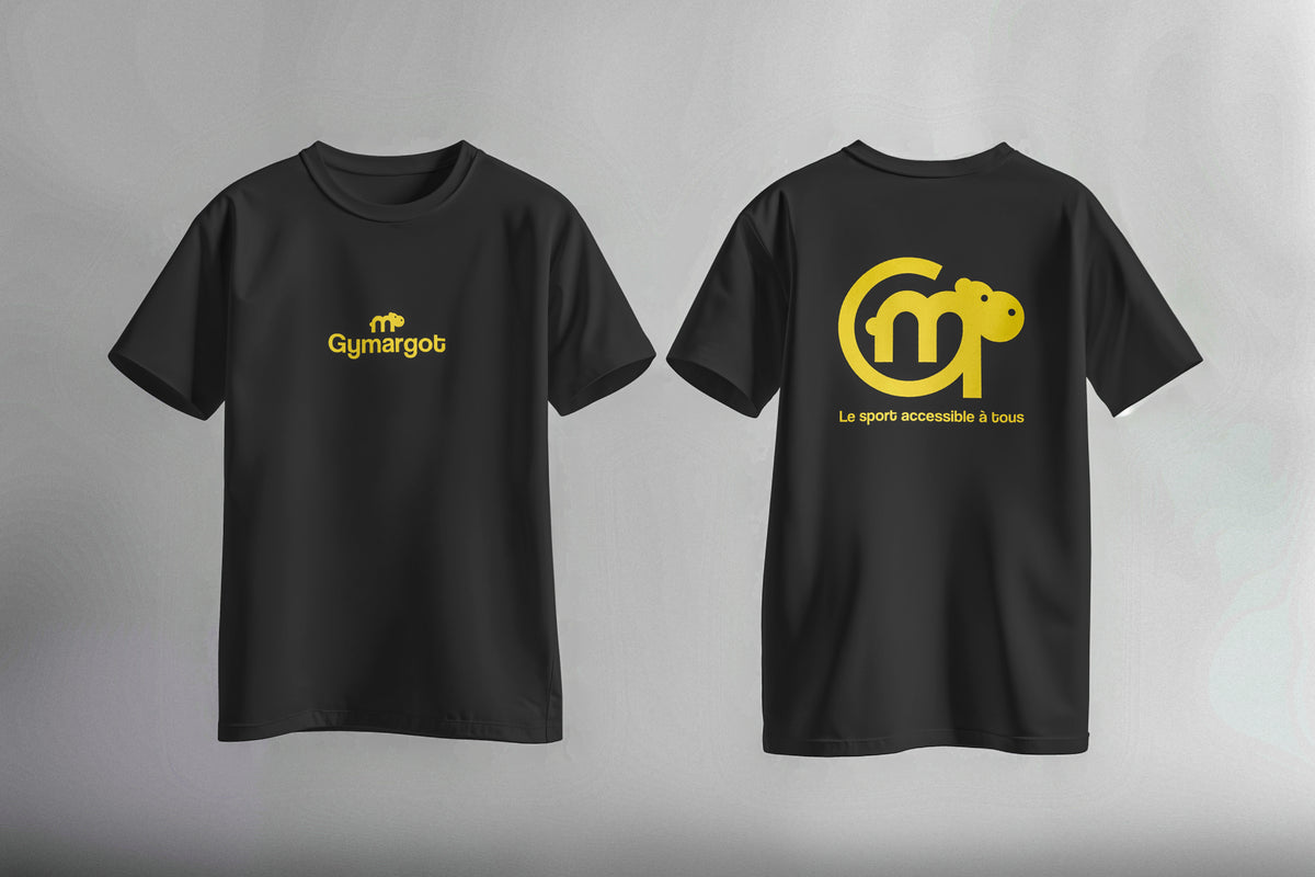 DearBBall T-Shirt - GYMARGOT Yellow Logo Edition