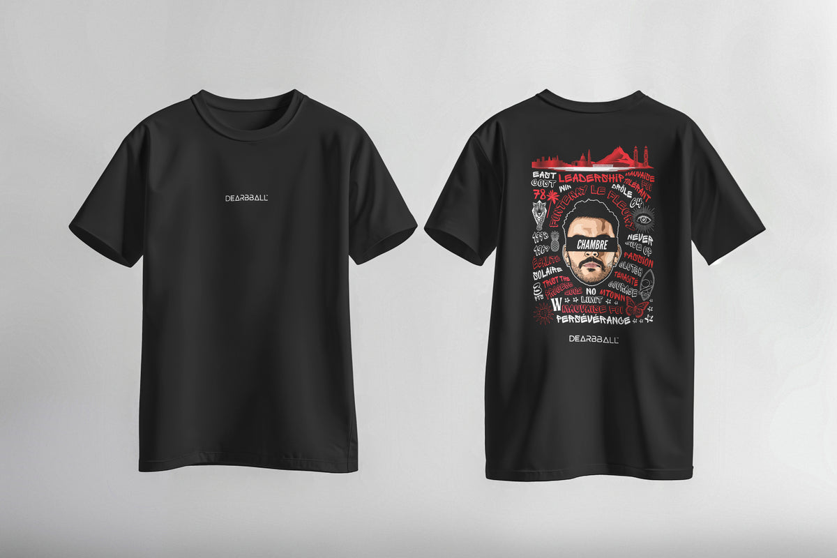 DearBBall T-Shirt Backprint - Marius Chambre Words Matter Edition