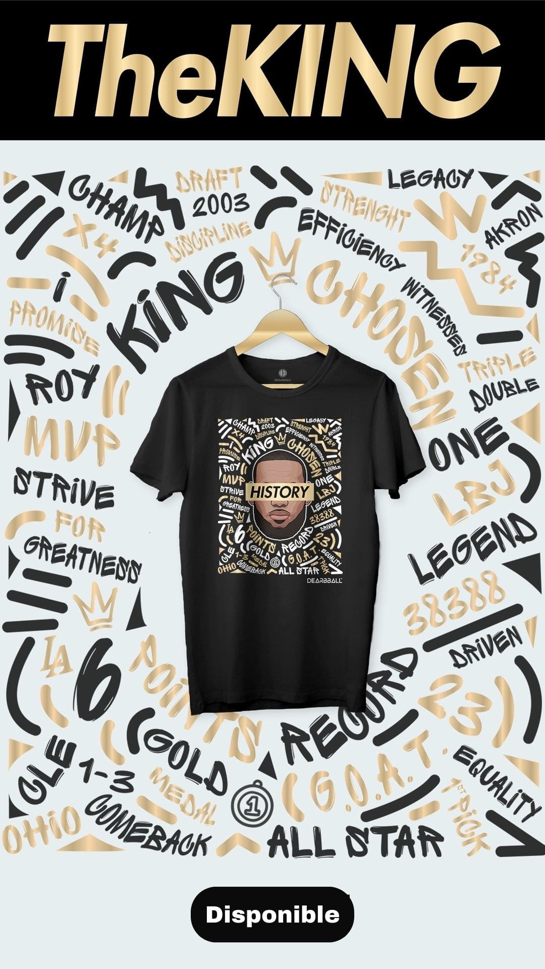 DearBBall T-Shirt - HISTORY King Record Edition