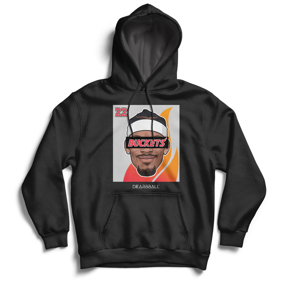 DearBBall Hoodie - BUCKETS Miami Colors Edition