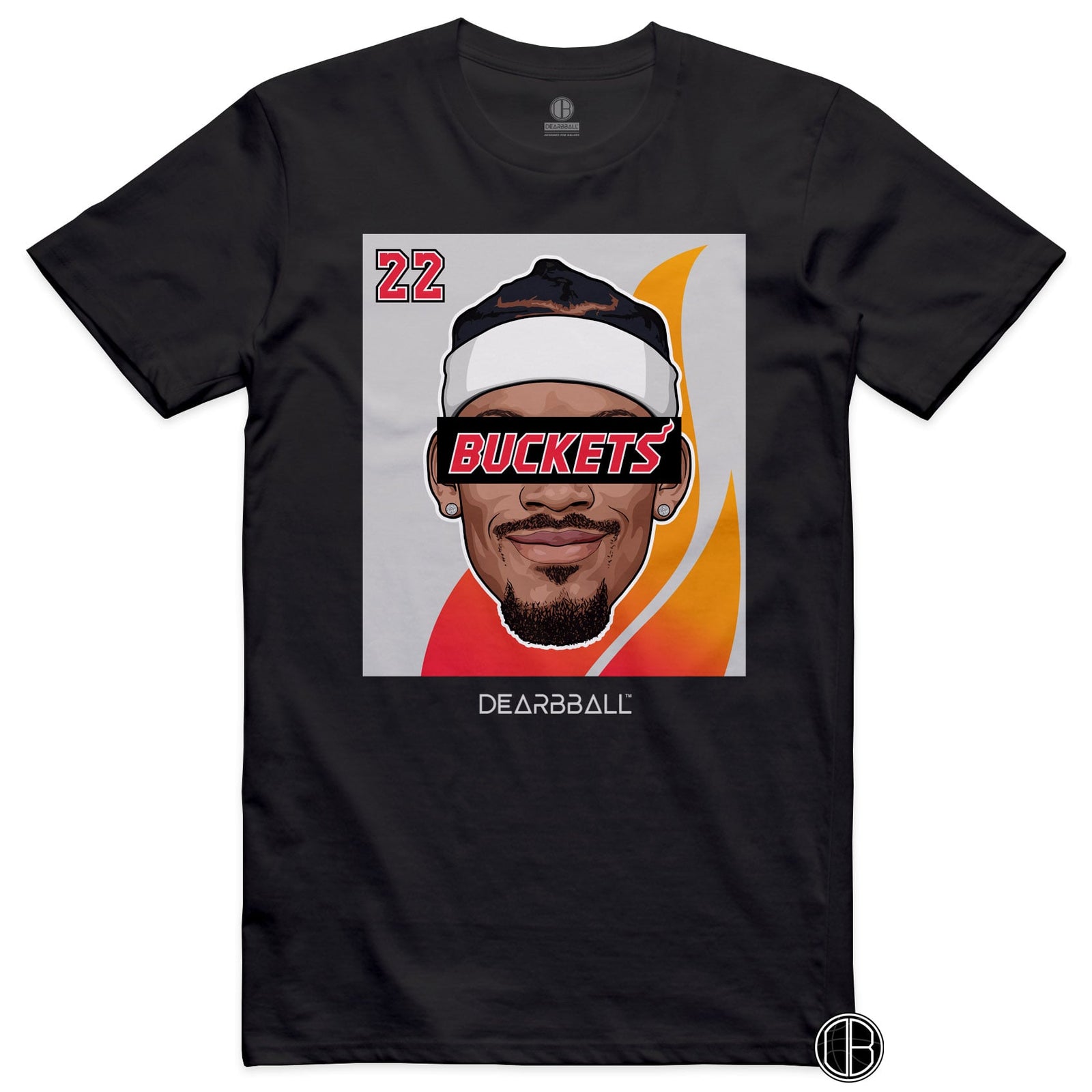 DearBBall T-Shirt - BUCKETS Miami Colors Edition