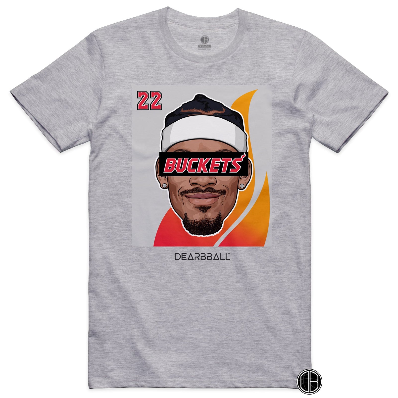 DearBBall T-Shirt - BUCKETS Miami Colors Edition