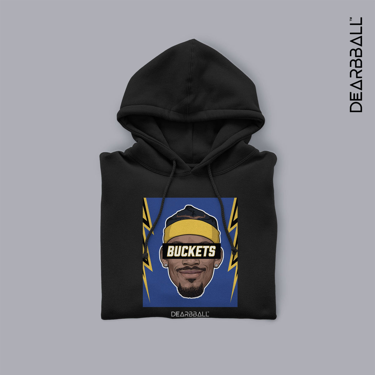 DearBBall Sweat à Capuche - BUCKETS GSW Edition