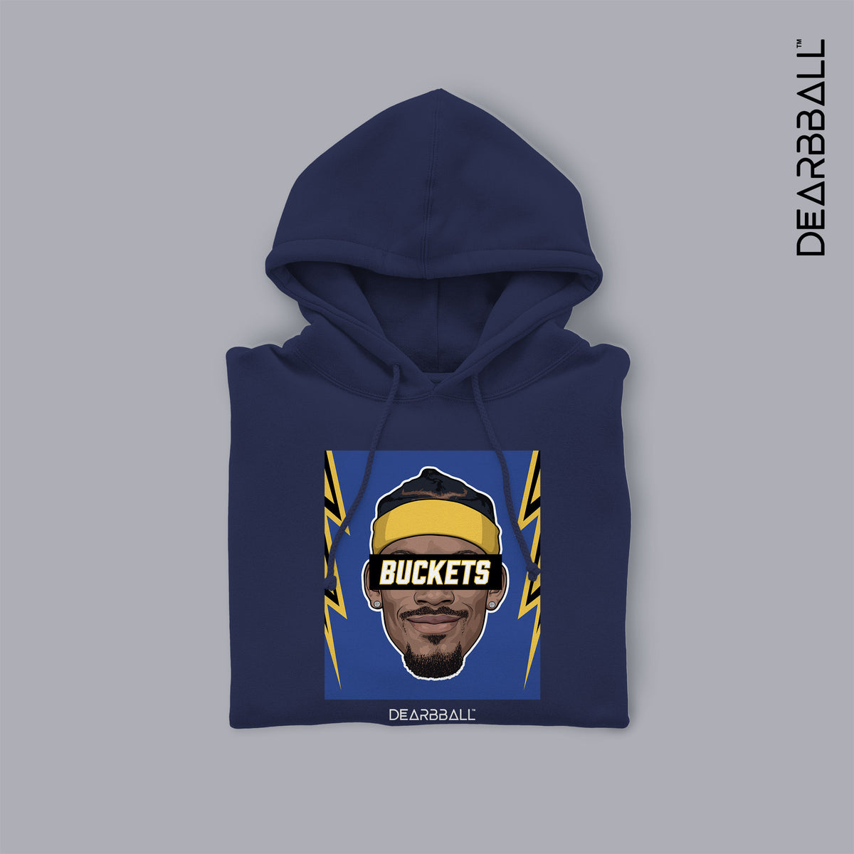 DearBBall Sweat à Capuche - BUCKETS GSW Edition