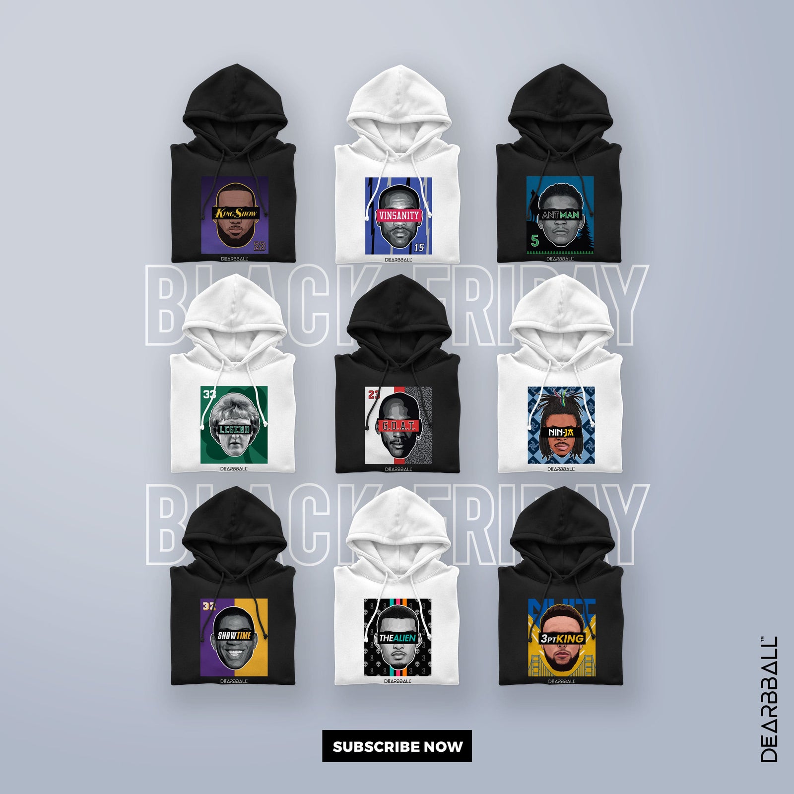 DearBBall Hoodie - 3PT KING Night Edition