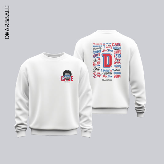 Felpa Premium DearBBall - Edizione Cade DETROIT Words Matter