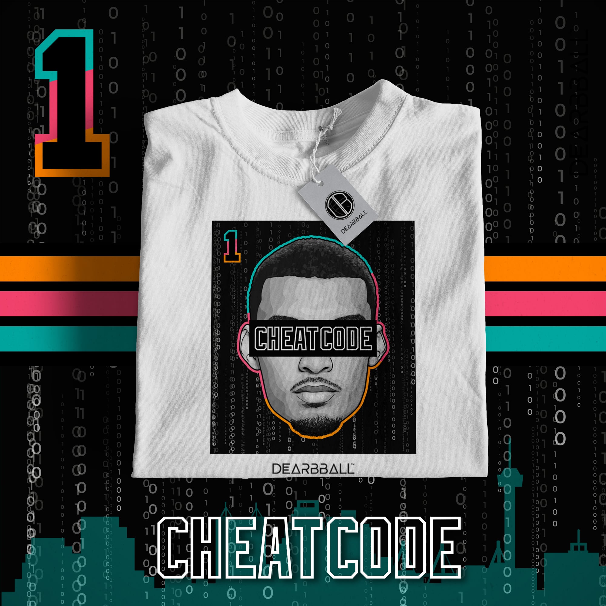 [Niño] Camiseta DearBBall - CheatCode 1 Fiesta Edition