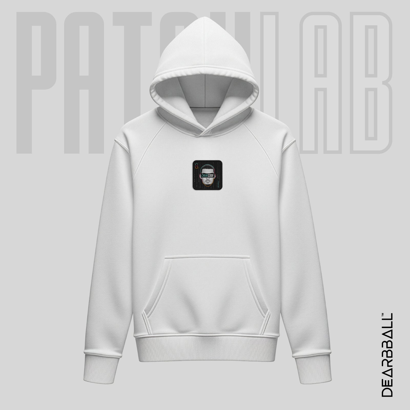 Hettegenser 3/4 Glidelås PatchLab