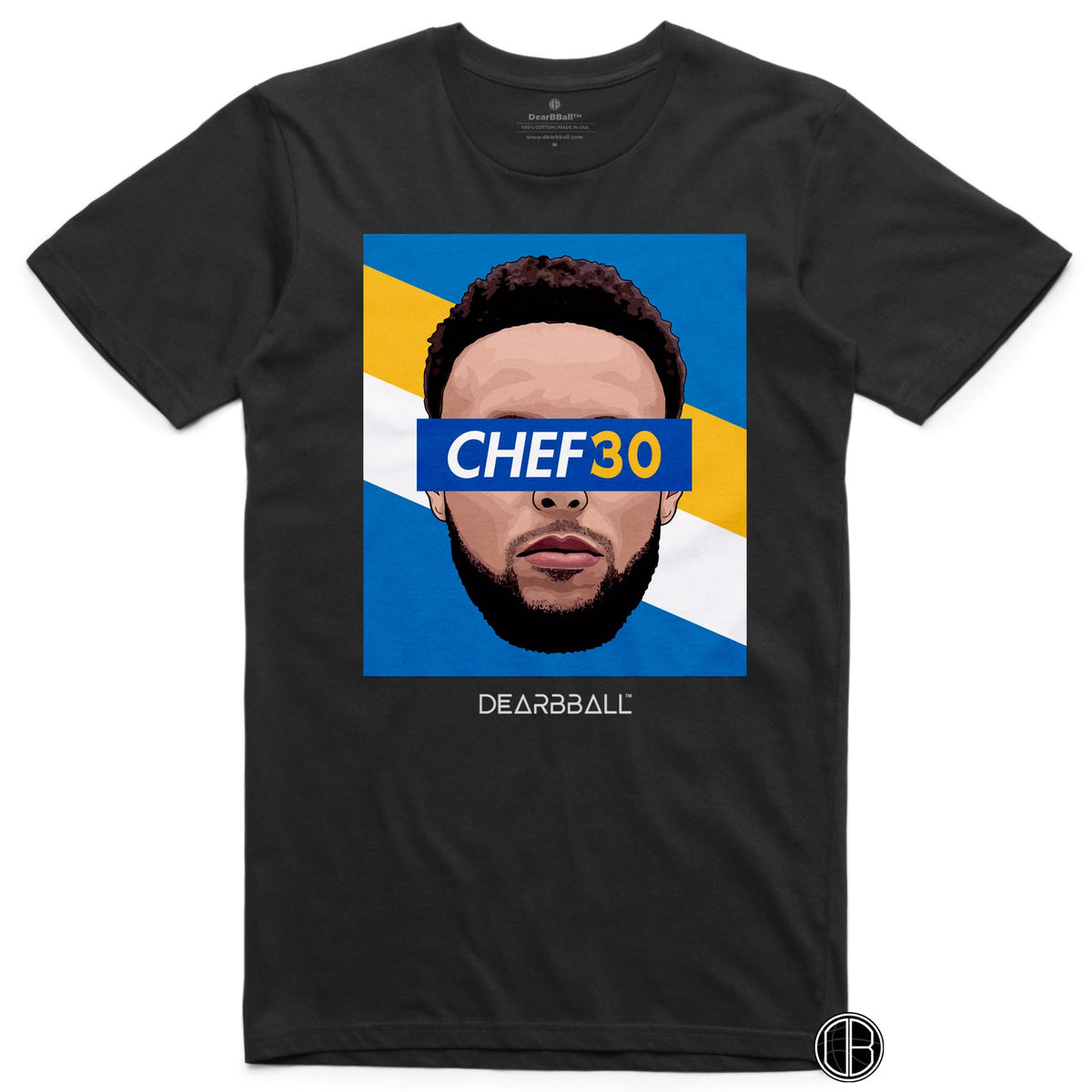 CHEF30T-ShirtCHEF30T-ShirtStephen-Golden-States-GSW-dearbball-black