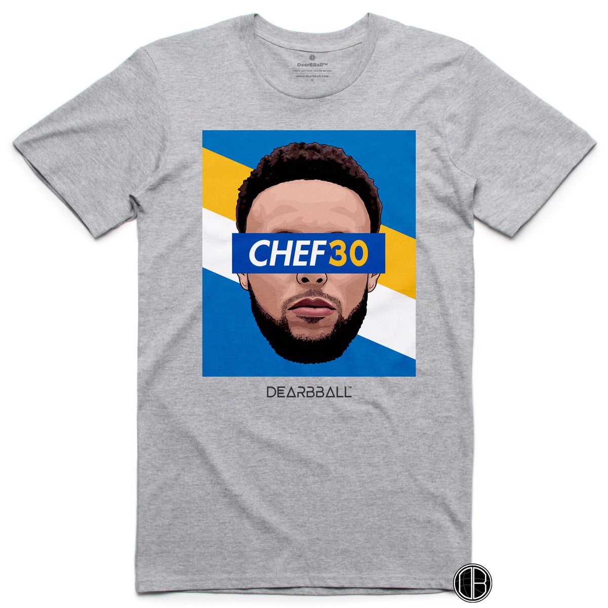 CHEF30T-ShirtCHEF30T-ShirtStephen-Golden-States-GSW-dearbball-grey