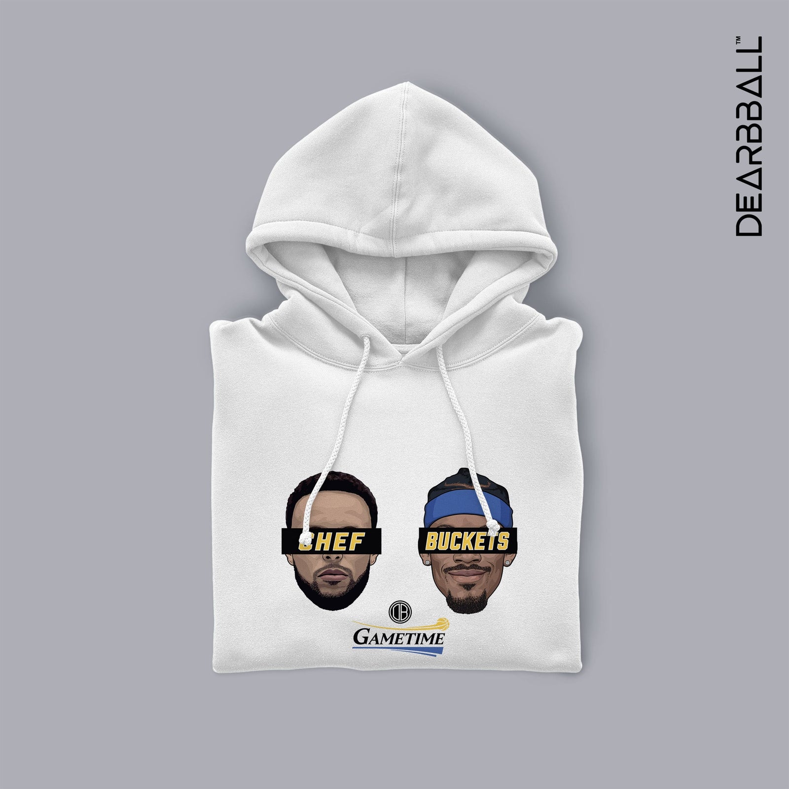 DearBBall Sweat à Capuche - Chef & Buckets GAMETIME Edition