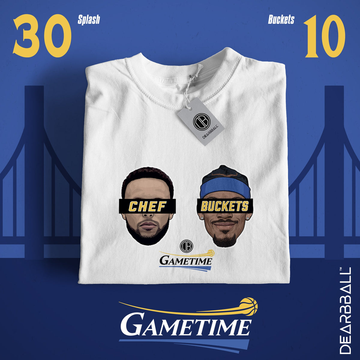 DearBBall T-Shirt - Chef &amp; Buckets GAMETIME Edition