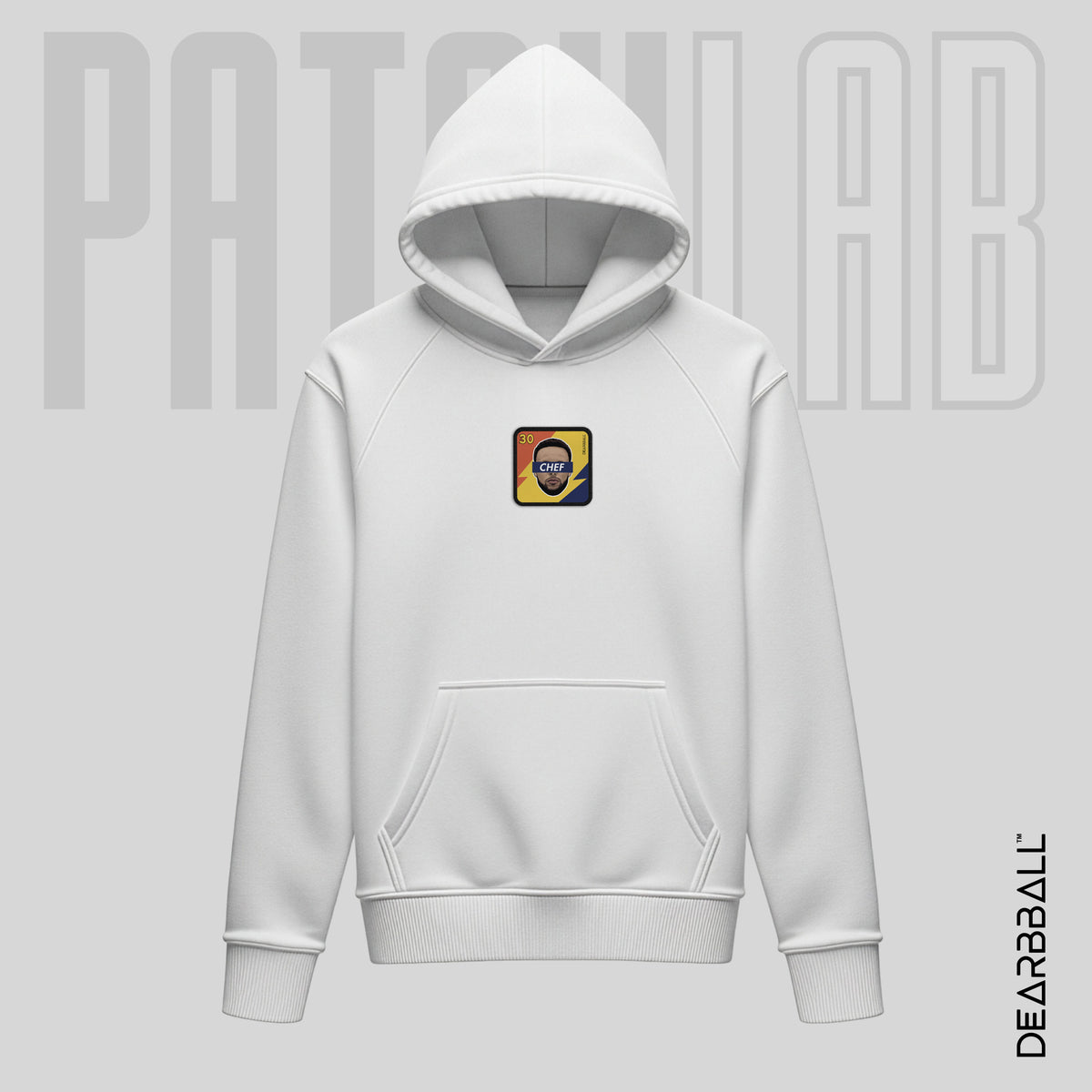 Felpa con Zip 3/4 PatchLab