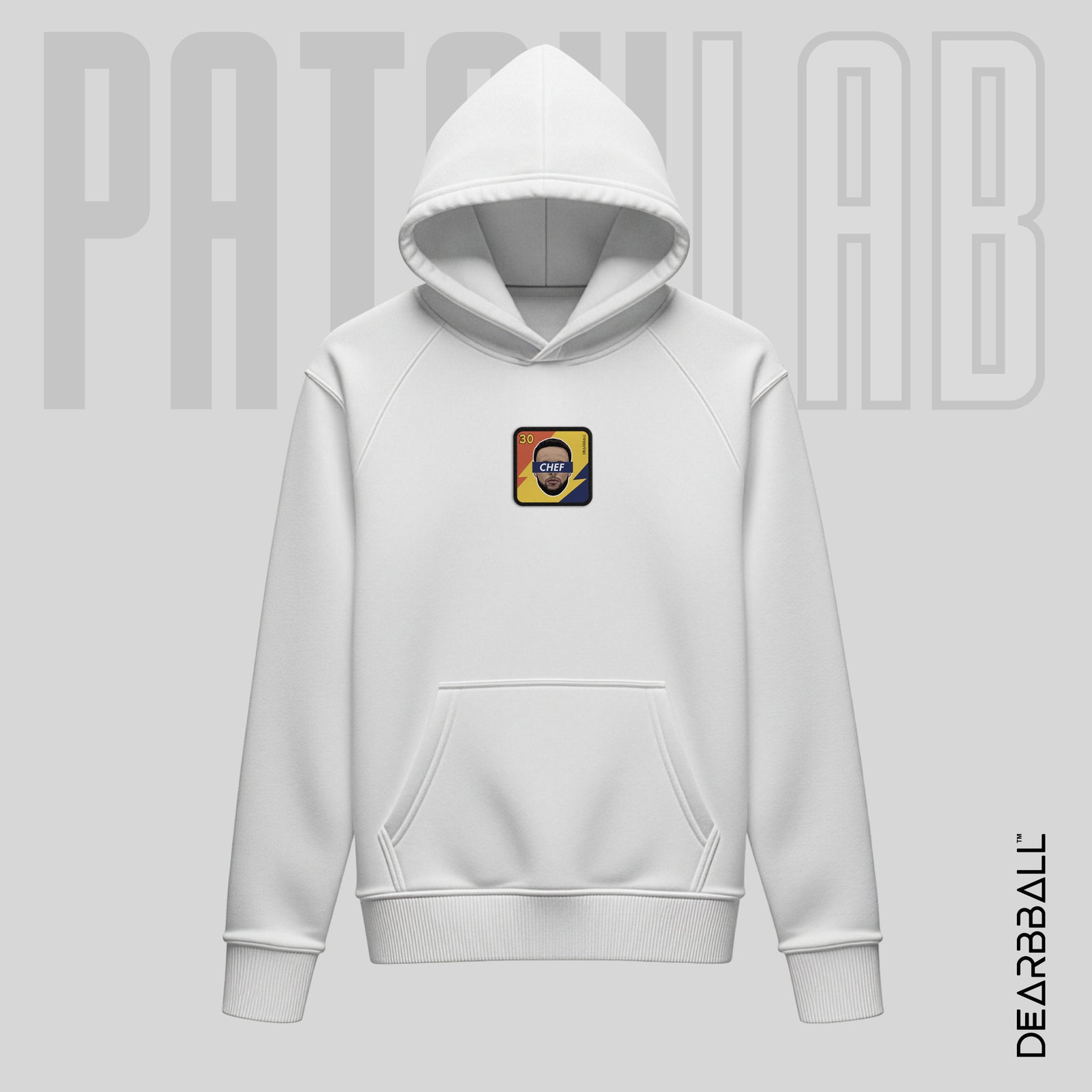 Hettegenser 3/4 Glidelås PatchLab