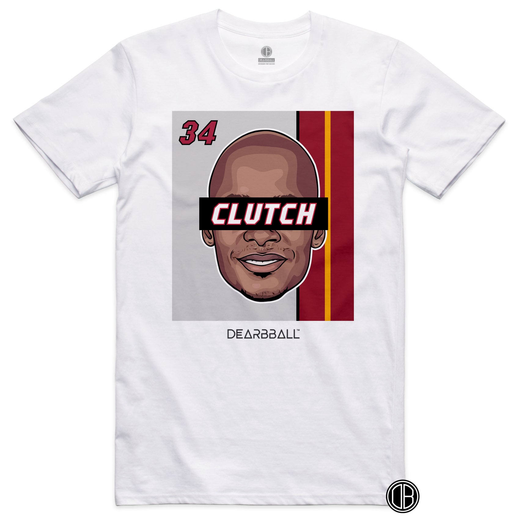 DearBBall T-Shirt - CLUTCH 34 Miami Edition