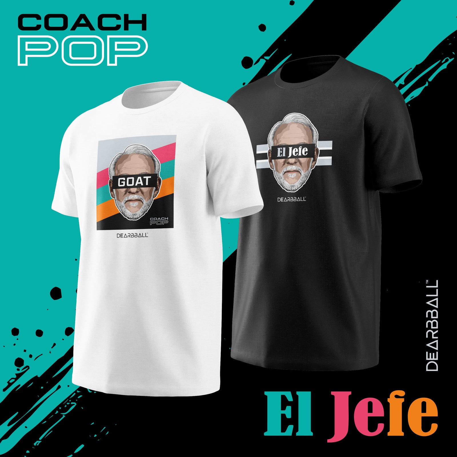 DearBBall T-skjorte - EL JEFE Pop SA Edition