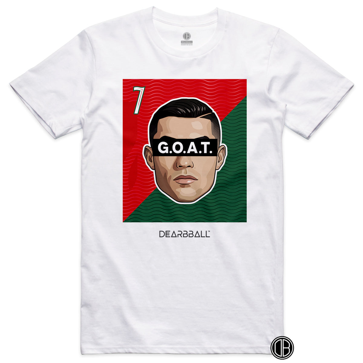 [ENFANT] T-skjorte - G.O.A.T. Portugal CDM Edition