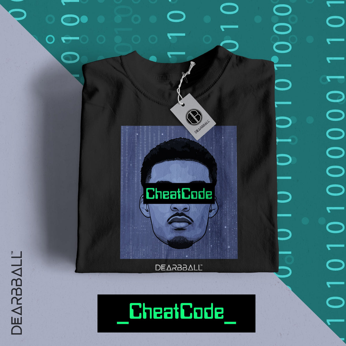 T-shirt DearBBall - Edição CheatCode