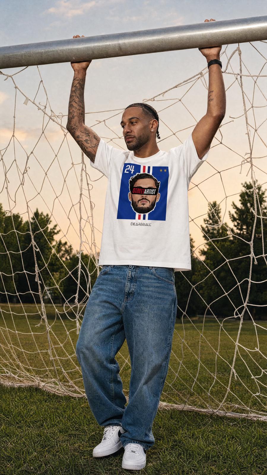 DearBBall T-skjorte - STREET ARTIST Tricolor CDM Edition